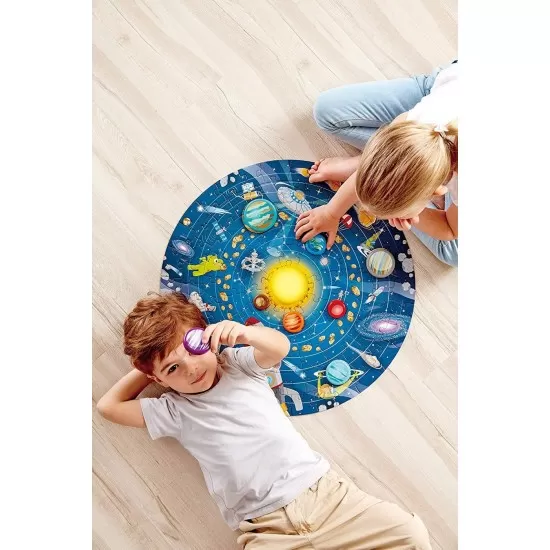 Puzzle sistemul solar 100 piese Hape Puzzle sistemul solar 100 piese Hape