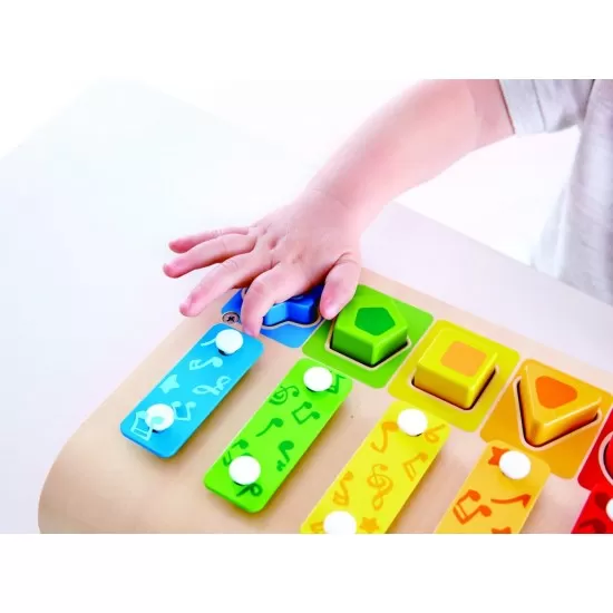 Puzzle xilofon Hape 7 piese Puzzle xilofon Hape 7 piese