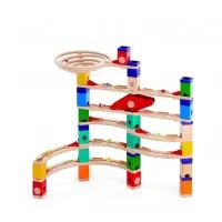 Set constructie din lemn Hape Quadrilla - Excellerator