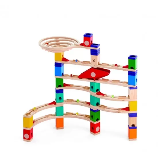 Set constructie din lemn Hape Quadrilla - Excellerator Set constructie din lemn Hape Quadrilla - Excellerator