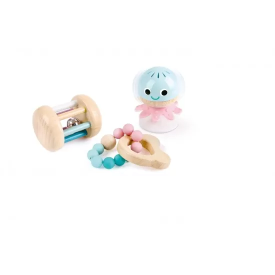 Set 3 jucarii senzoriale Hape Set 3 jucarii senzoriale Hape