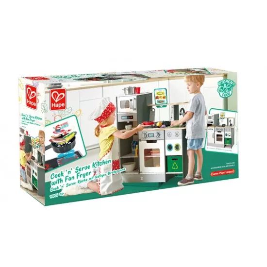 Bucatarie copii Hape cu accesorii Bucatarie copii Hape cu accesorii