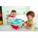 Set de joaca plita din lemn cu accesorii bucatarie Hape Set de joaca plita din lemn cu accesorii bucatarie Hape