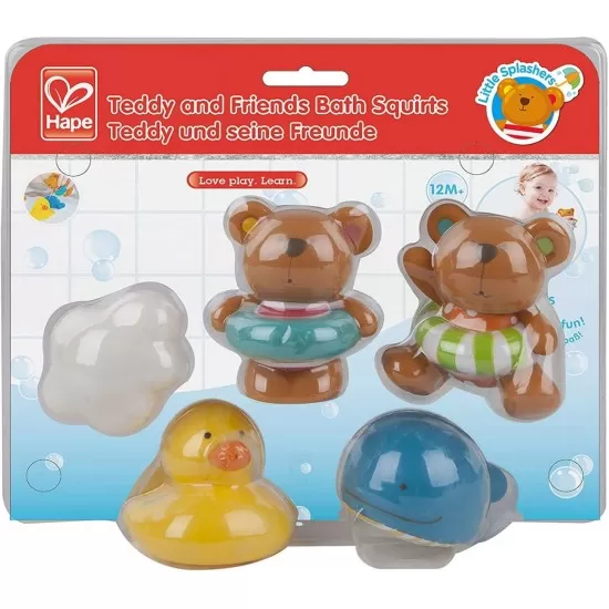 Set jucarii baie Teddy si prietenii Hape
