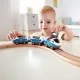 Set tren din lemn Hape Set tren din lemn Hape