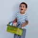Set trenulet constructii cu cutie de depozitare Hape