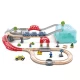 Set trenulet cu cutie de depozitare Hape