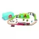 Set trenulet rustic cu cutie de depozitare Hape