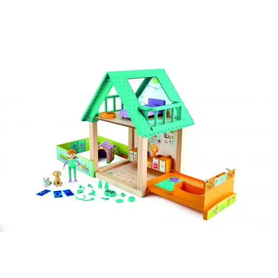 Set de joaca doctor veterinar Hape Set de joaca doctor veterinar Hape