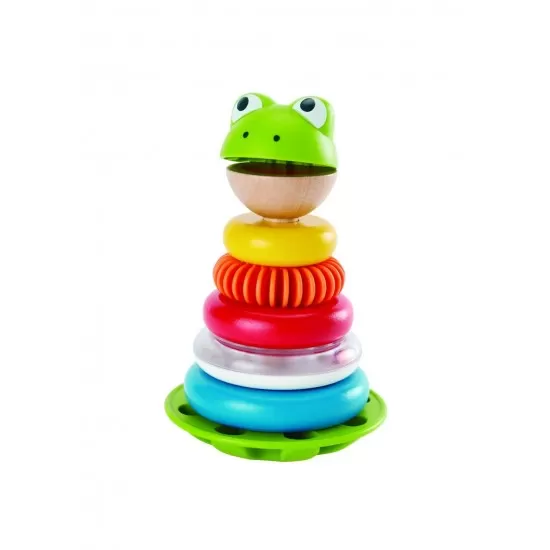 Jucarie stivuire Mr. Frog Hape