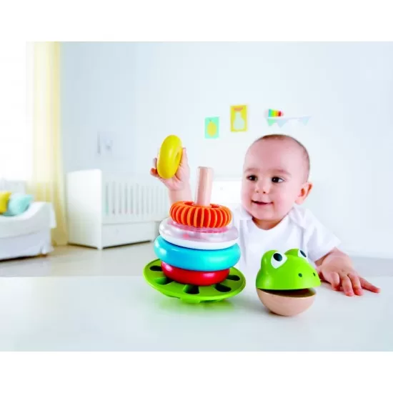 Jucarie stivuire Mr. Frog Hape