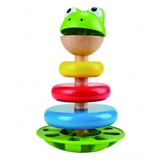 Jucarie stivuire Mr. Frog Hape