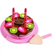 Set de joaca din lemn Hape - Tort cu 2 arome