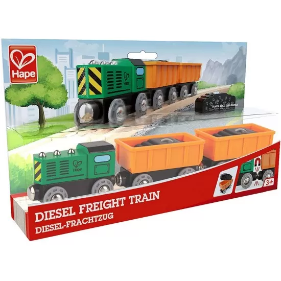 Tren de marfa Diesel Hape Tren de marfa Diesel Hape