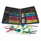 Set de desen Deluxe Happi Hobbi Art Case cu 100 de accesorii Dinozaur Set de desen Deluxe Happi Hobbi Art Case cu 100 de accesorii Dinozaur