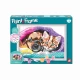 Set pictura pe numere Catelus si Pisicuta Paint and Frame