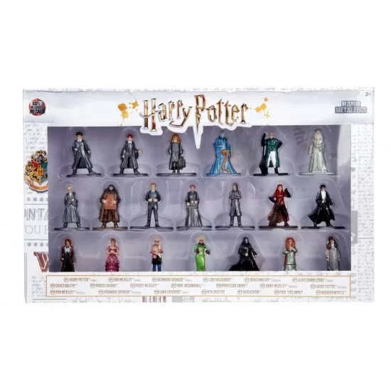 Set 20 figurine metalice Harry Potter scara 1:65 Set 20 figurine metalice Harry Potter scara 1:65