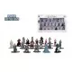 Set 20 figurine metalice Harry Potter scara 1:65 Set 20 figurine metalice Harry Potter scara 1:65