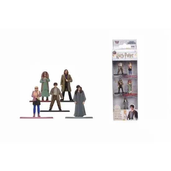 Set 5 figurine metalice Harry Potter 