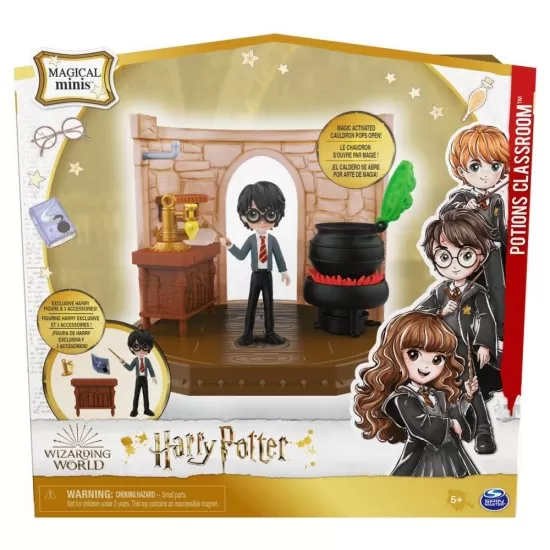 Sala de clasa Magical Minis Potions Harry Potter Wizarding World Sala de clasa Magical Minis Potions Harry Potter Wizarding World