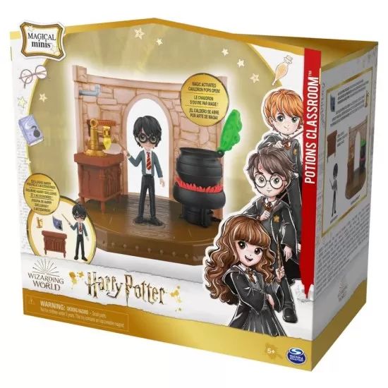 Sala de clasa Magical Minis Potions Harry Potter Wizarding World Sala de clasa Magical Minis Potions Harry Potter Wizarding World