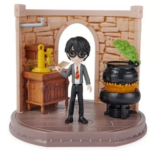 Sala de clasa Magical Minis Potions Harry Potter Wizarding World Sala de clasa Magical Minis Potions Harry Potter Wizarding World