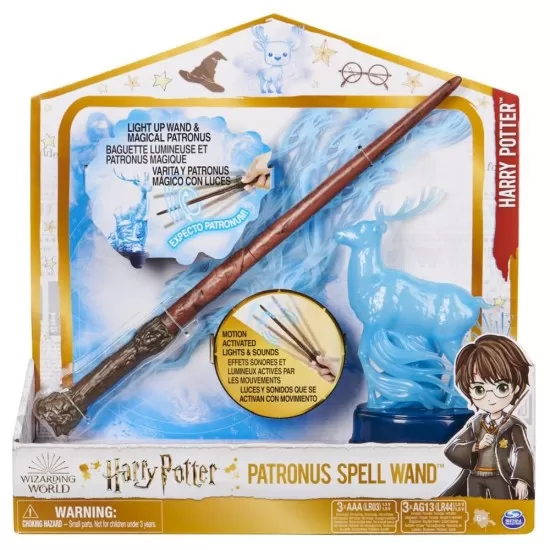 Bagheta magica Wizarding World Harry Potter Patronus 33 cm Bagheta magica Wizarding World Harry Potter Patronus 33 cm