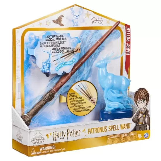 Bagheta magica Wizarding World Harry Potter Patronus 33 cm Bagheta magica Wizarding World Harry Potter Patronus 33 cm