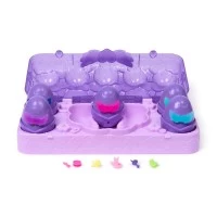Set de joaca 5 oua Hatchimals Alive Neon Rainbow