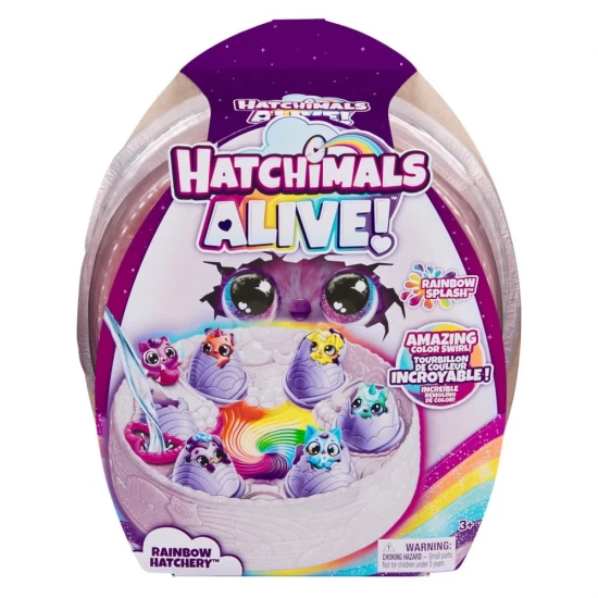 Set de joaca Hatchimals Alive Curcubeu Set de joaca Hatchimals Alive Curcubeu