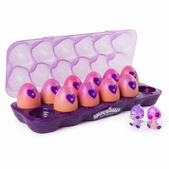 Set 12 ousoare Hatchimals cu cofraj Sezonul 4