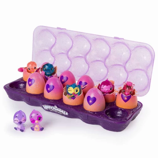 Set 12 ousoare Hatchimals cu cofraj Sezonul 4