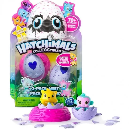 Set 2 ousoare Hatchimals cu cuib - Sezonul 1 Set 2 ousoare Hatchimals cu cuib - Sezonul 1