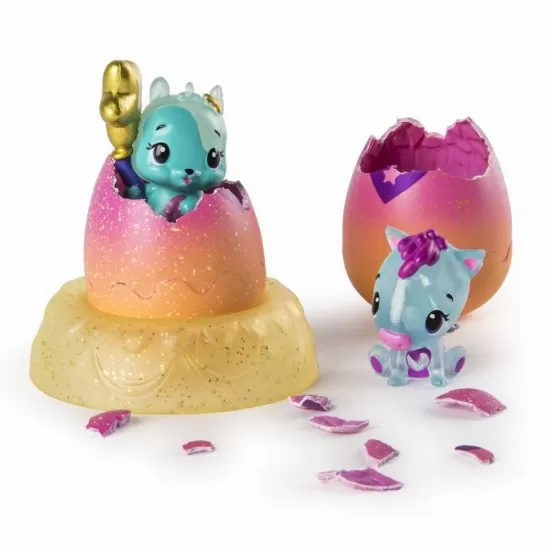 Set figurine Hatchimals 2 Ousoare si Cuib Sezonul 4 Set figurine Hatchimals 2 Ousoare si Cuib Sezonul 4
