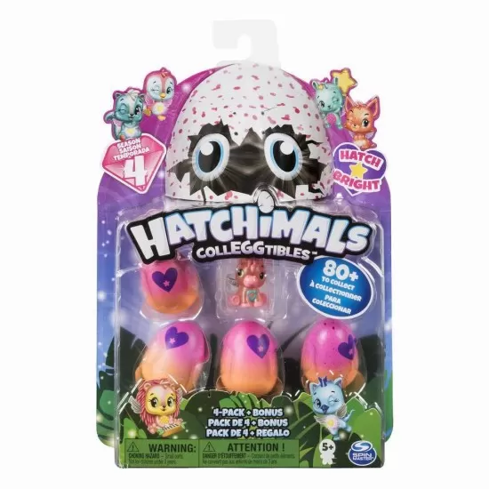 Set 4 ousoare Hatchimals colectibil si bonus - Sezonul 4 Set 4 ousoare Hatchimals colectibil si bonus - Sezonul 4