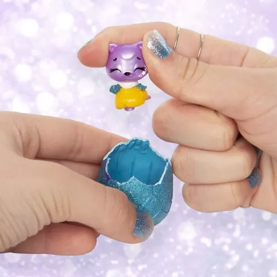 Set 2 ousoare cu tron Hatchimals Sezonul 6 Set 2 ousoare cu tron Hatchimals Sezonul 6