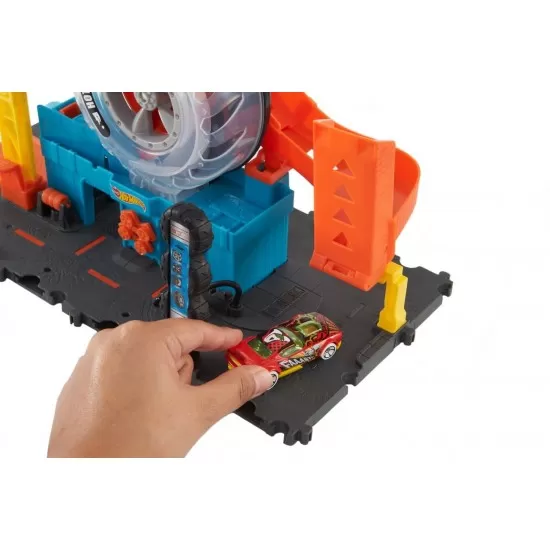 Vulcanizarea Super Twist Hot Wheel City Vulcanizarea Super Twist Hot Wheel City