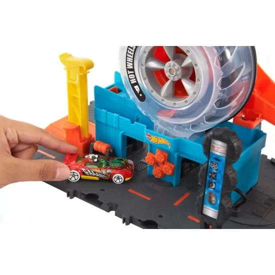 Vulcanizarea Super Twist Hot Wheel City Vulcanizarea Super Twist Hot Wheel City