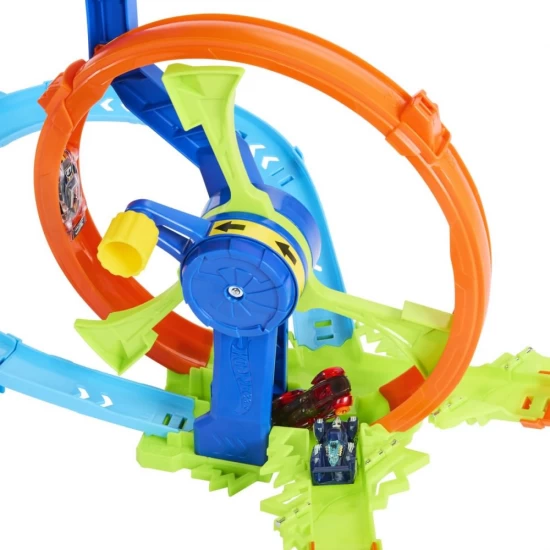 Cursa lansare rapida in bucla Hot Wheel Stunt Tracks Cursa lansare rapida in bucla Hot Wheel Stunt Tracks