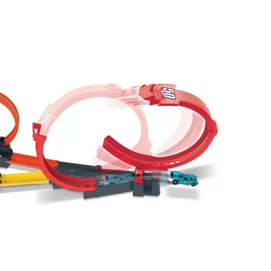 Pista buclelor duble Hot Wheels Action Pista buclelor duble Hot Wheels Action