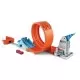 Set de joaca Hot Wheels circuit rapid cu lansator pentru cascadorii si masinuta exclusiva Set de joaca Hot Wheels circuit rapid cu lansator pentru cascadorii si masinuta exclusiva