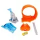 Set de joaca Hot Wheels circuit rapid cu lansator pentru cascadorii si masinuta exclusiva Set de joaca Hot Wheels circuit rapid cu lansator pentru cascadorii si masinuta exclusiva