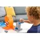 Set de joaca Hot Wheels circuit rapid cu lansator pentru cascadorii si masinuta exclusiva Set de joaca Hot Wheels circuit rapid cu lansator pentru cascadorii si masinuta exclusiva