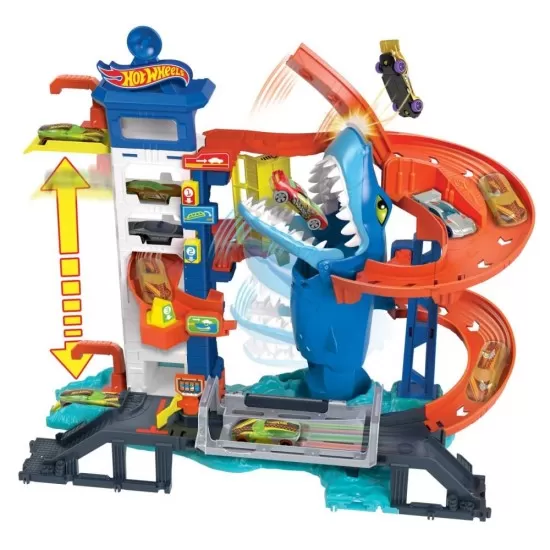 Set de joaca Hot Wheels City - Atacul rechinului 