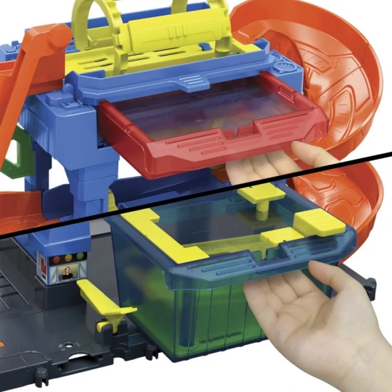 Set de joaca spalatorie Hot Wheels City Color Shifters Set de joaca spalatorie Hot Wheels City Color Shifters
