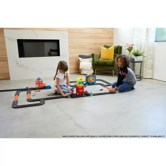 Pista de masini Hot Wheels Super Fire House