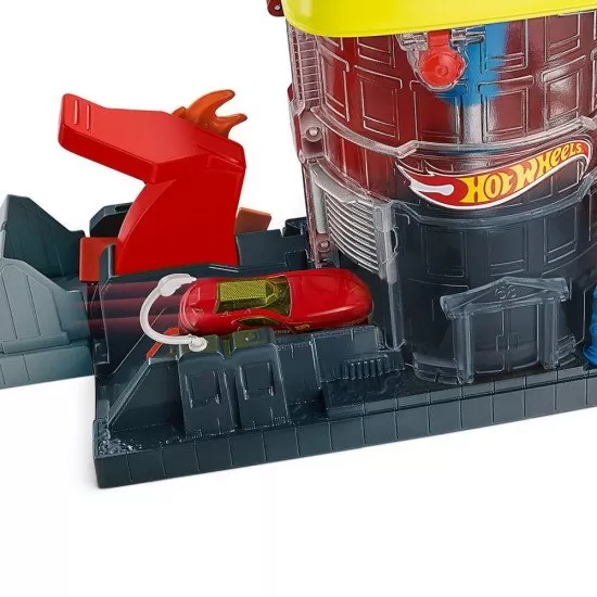 Pista de masini Hot Wheels Super Fire House