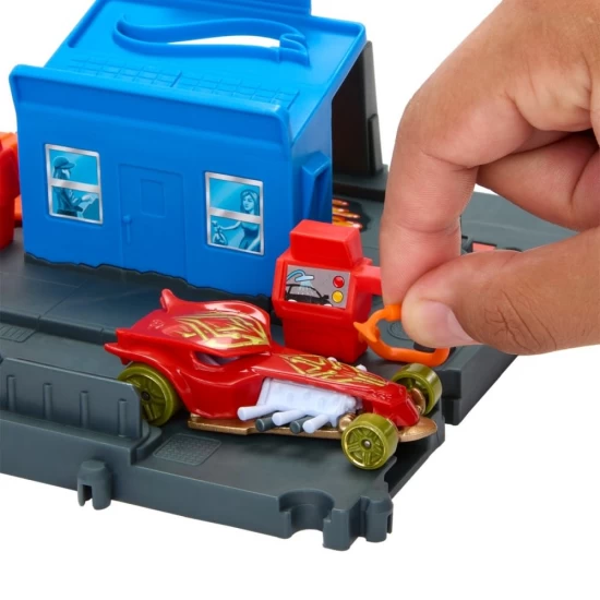 Pista Fuel Station Shift Hot Wheels City Explorer Pista Fuel Station Shift Hot Wheels City Explorer
