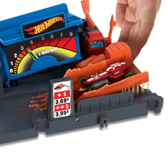 Pista Fuel Station Shift Hot Wheels City Explorer Pista Fuel Station Shift Hot Wheels City Explorer