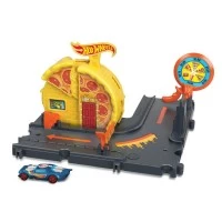 Pista Hot Wheels City Explorer Speedy Pizza Pick Up